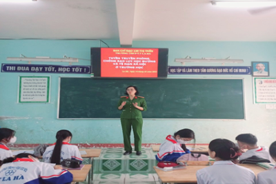 TUYÊN TRUYỀN PHÒNG, CHỐNG BẠO LỰC HỌC ĐƯỜNG VÀ TỆ NẠN XÃ HỘI Ở TRƯỜNG HỌC